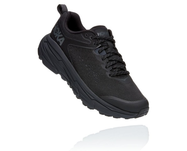 Hoka One One Challenger ATR 6 Mens UK - Black Trail Running Shoes - ALSHW5840